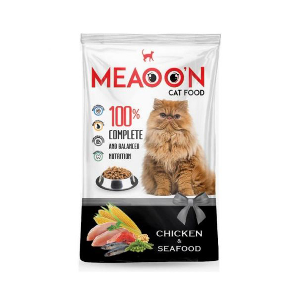 Picture of Meaoon Chicken & Seafood Cat Food 400gm