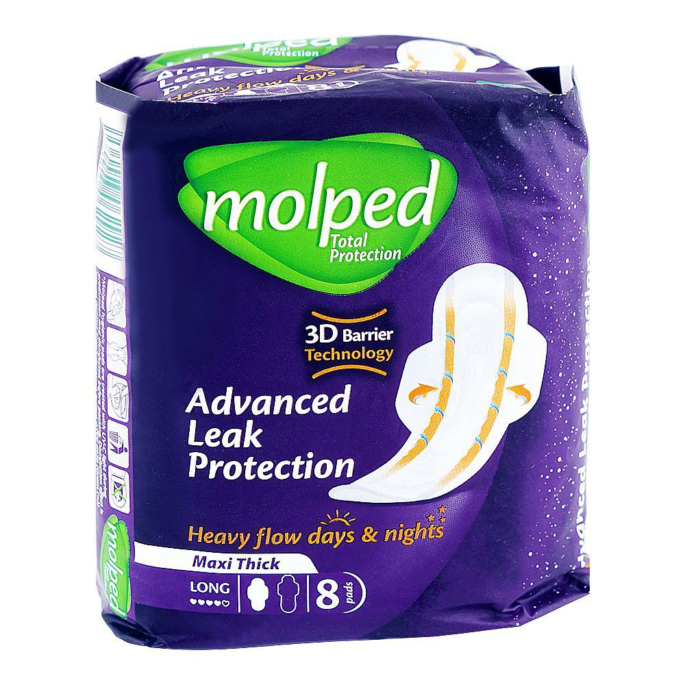 Picture of Molped Advanced Leak Protection Maxi Thick Ped 14pcs