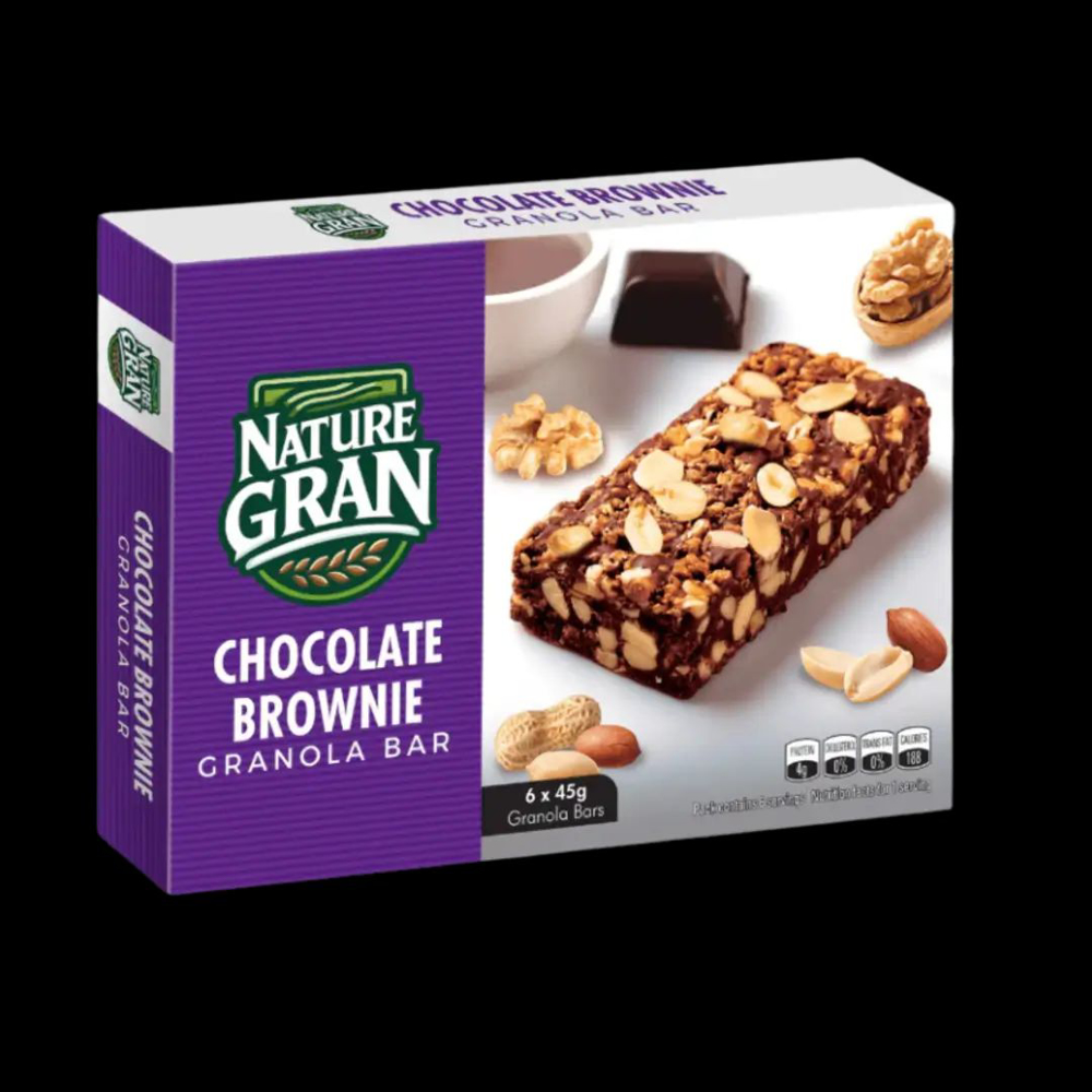 Picture of Nature Gran Chocolate & Brownie Granola Bar 270GM