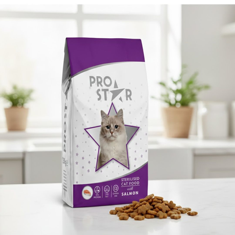 Picture of Prostar Salmon Sterilsed Cat Food 1.2kg