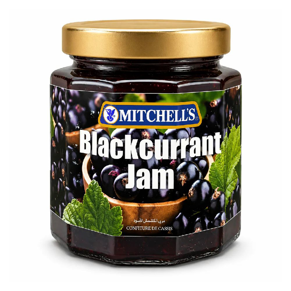 Picture of Mitchells Blackcurrant Jam 300gm