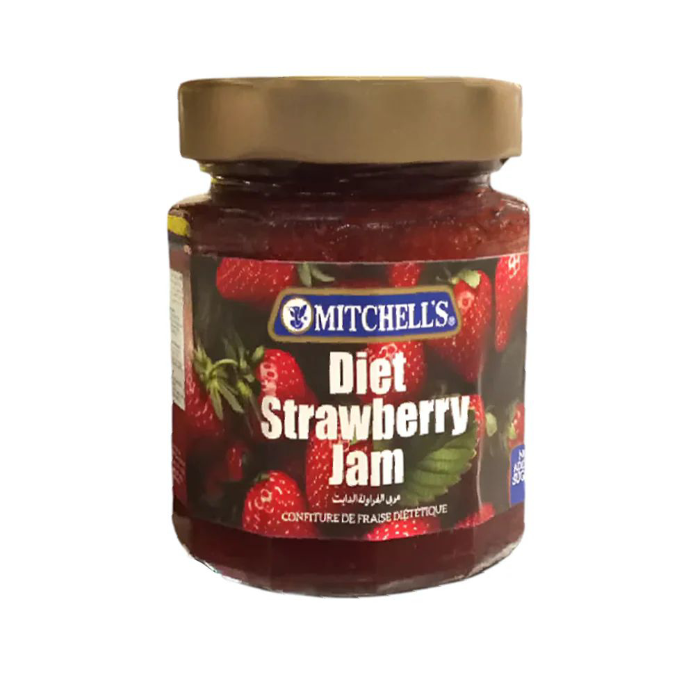 Picture of Mitchells Diet Strawberry Jam 300gm
