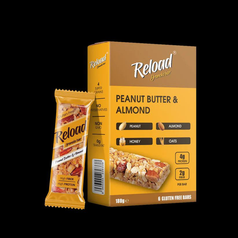 Picture of Reload Granola Bar Peanut Butter & Almond 180gm