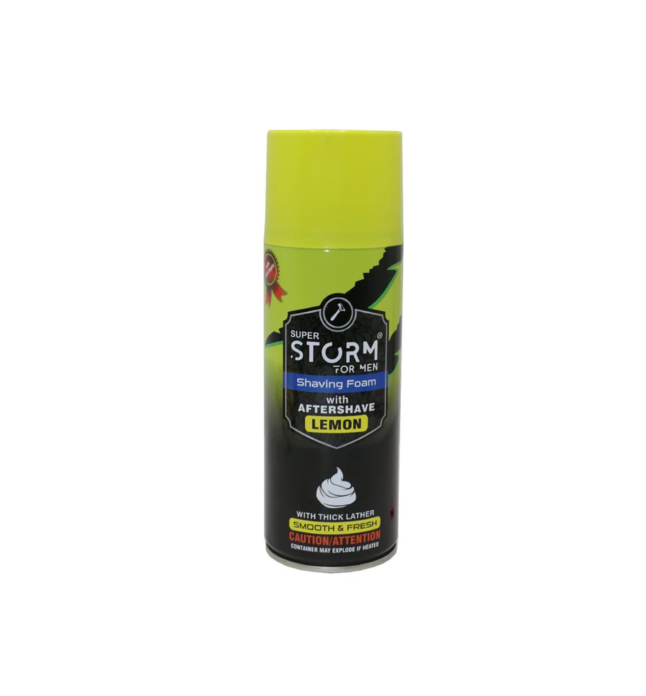 Picture of Super Storm Lemon Shaving Foam 400ml