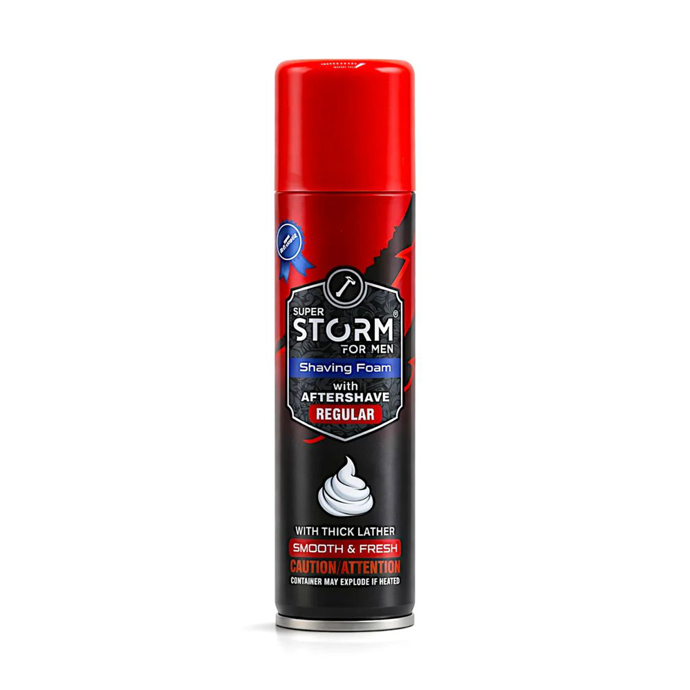 Picture of Super Storm Regular Shaving Foam 200ml