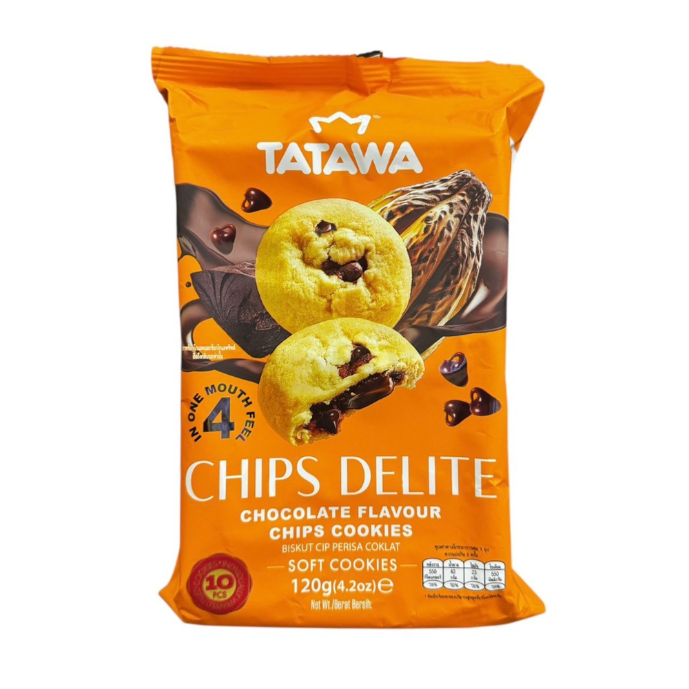 Picture of Tatawa Chip Delite Chocolate Flavour Cookies 120gm
