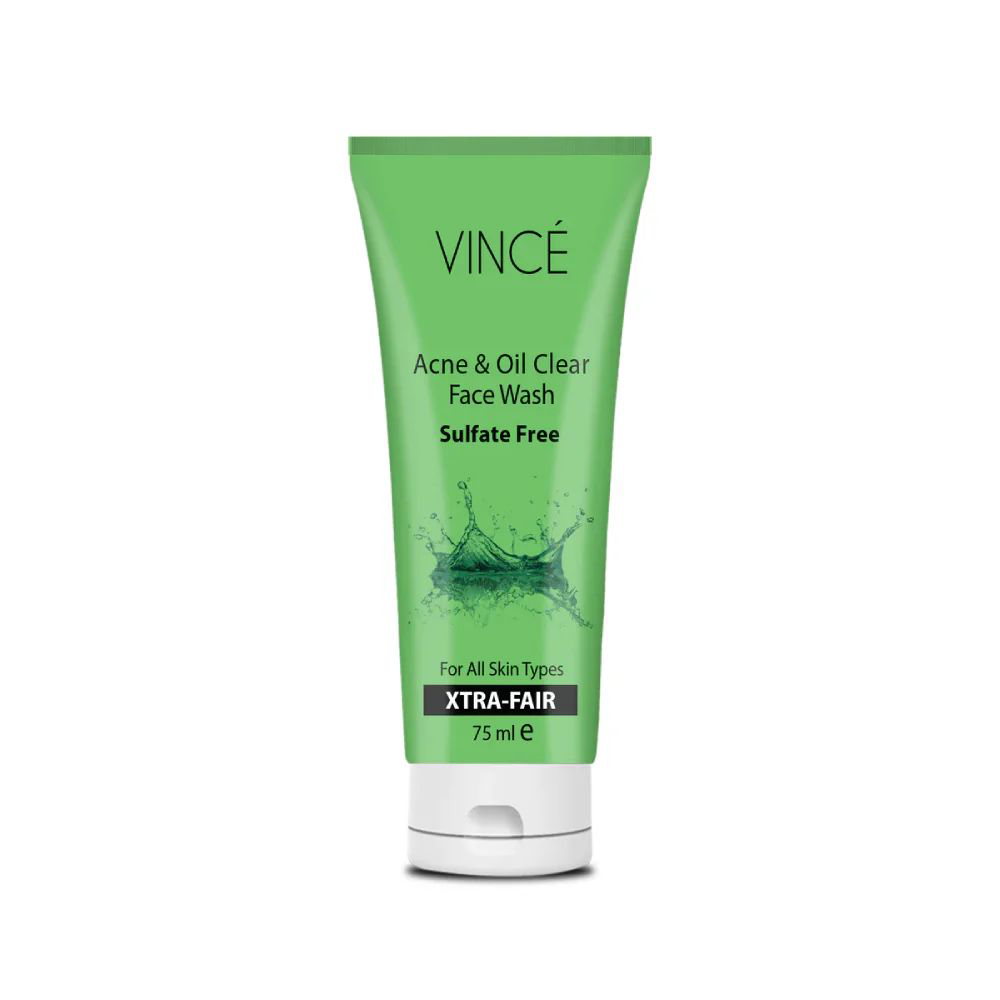 Picture of Vince Acne & Oil Clear Sulfate Free Face Wash 75ml