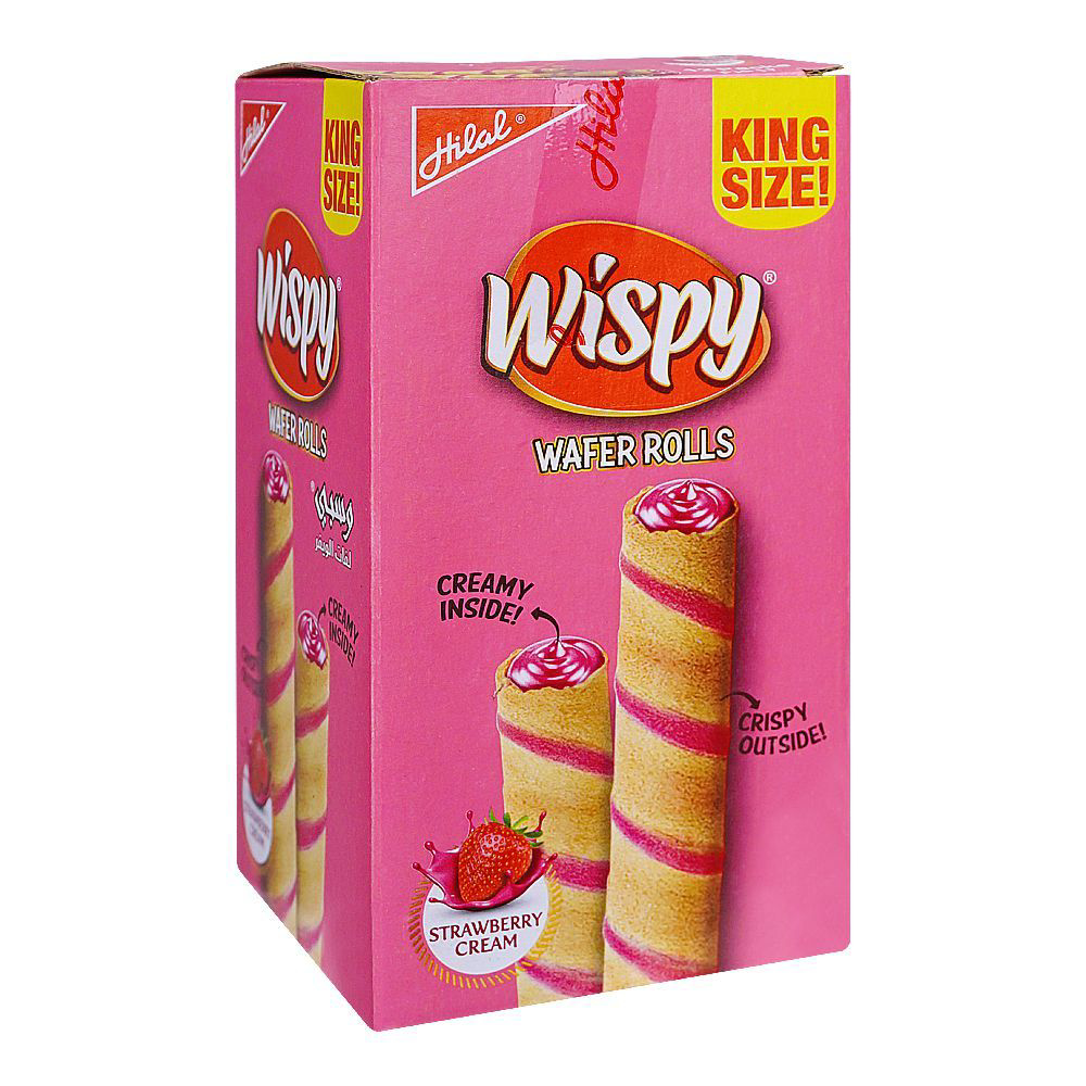 Picture of Hilal Wispy Strawberry Wafer Roll 8GM