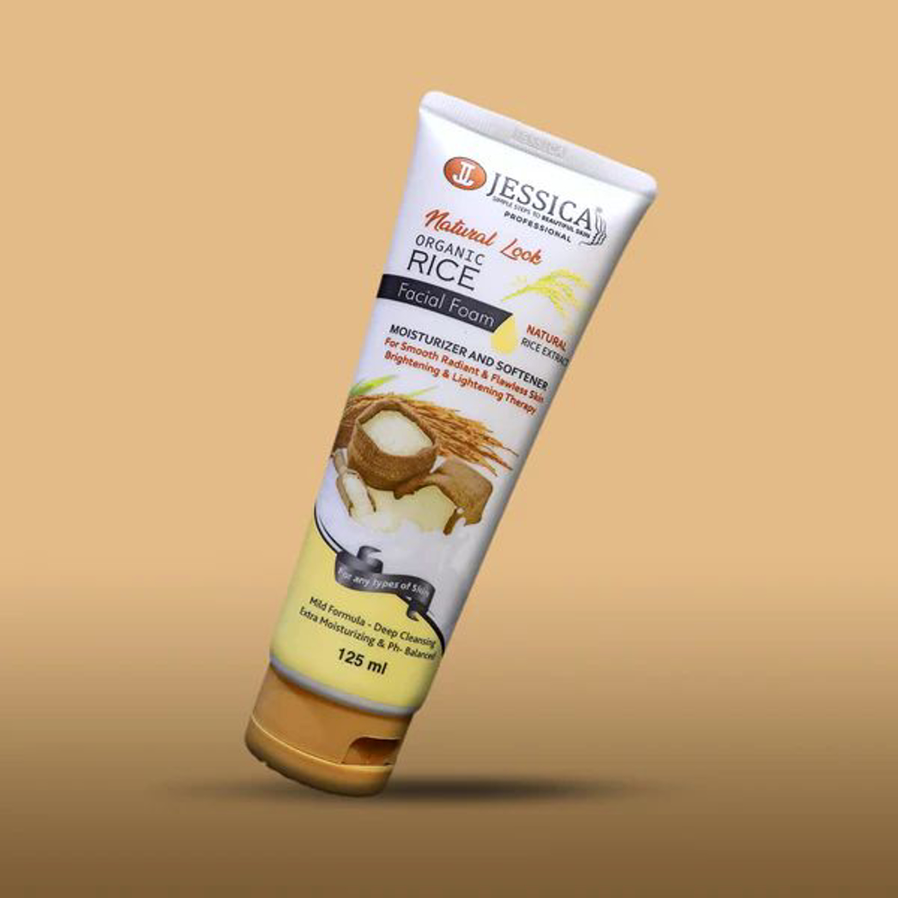 Picture of Jessica Organic Rice Facial Foam 125GM