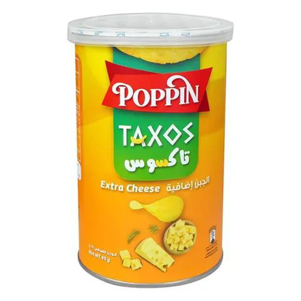 Picture of Poppin Taxos Extra Cheese 45GM