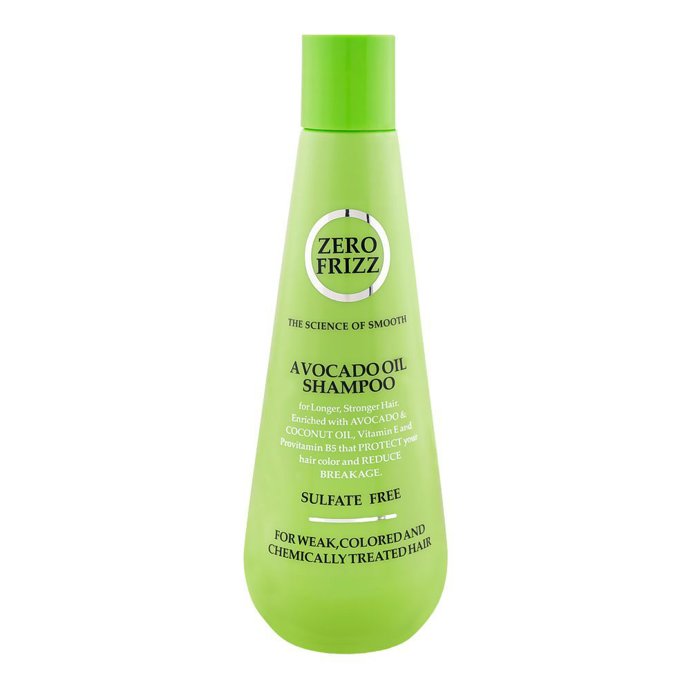 Picture of Zero Frizz Avocado Oil Shampoo 355ML