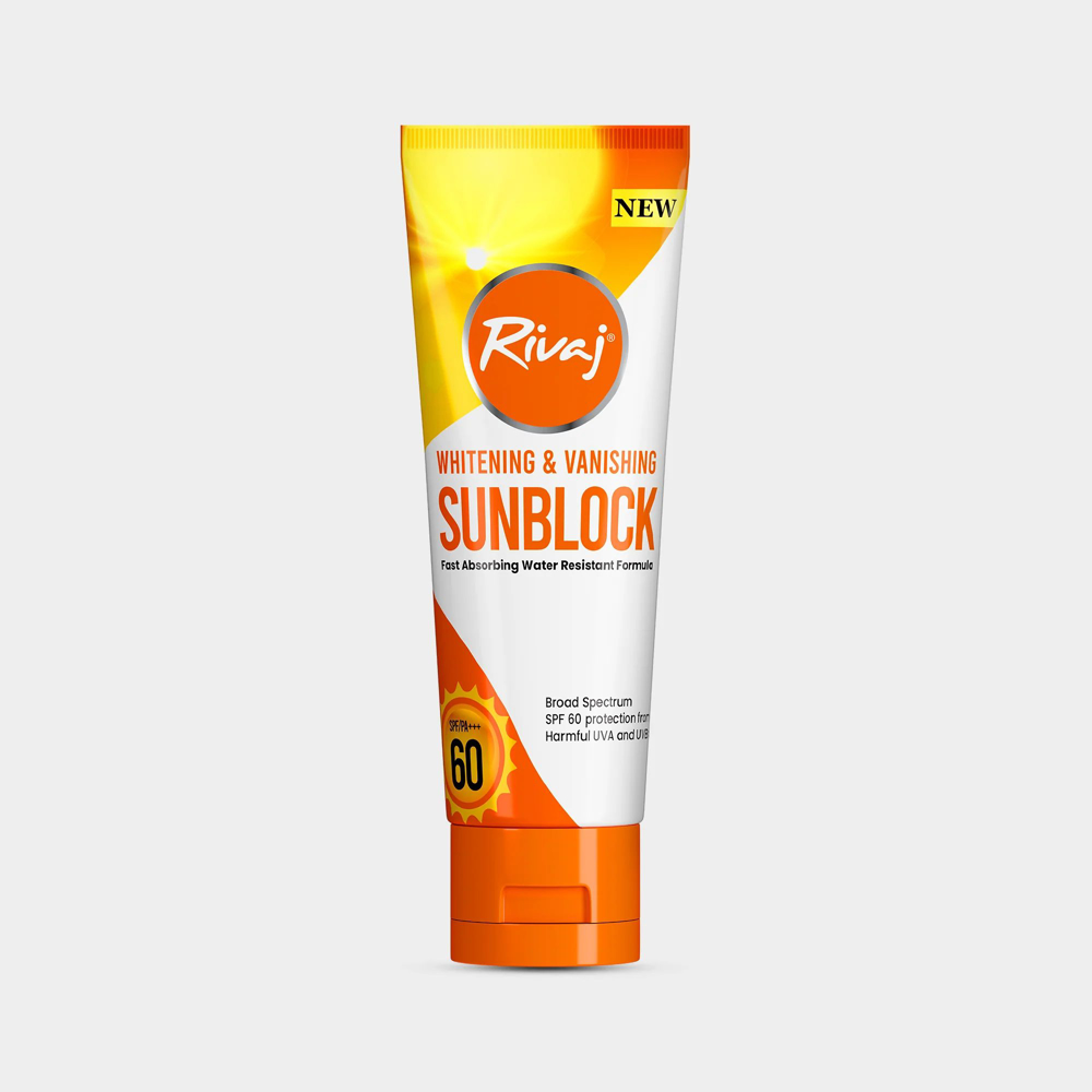 Picture of Rivaj Sunblock SPF60 Vitamin C 40ML
