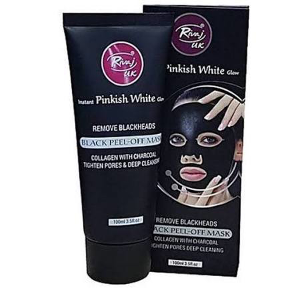 Picture of Rivaj Pinkish  Charcoal Peel Off Mask 100ML