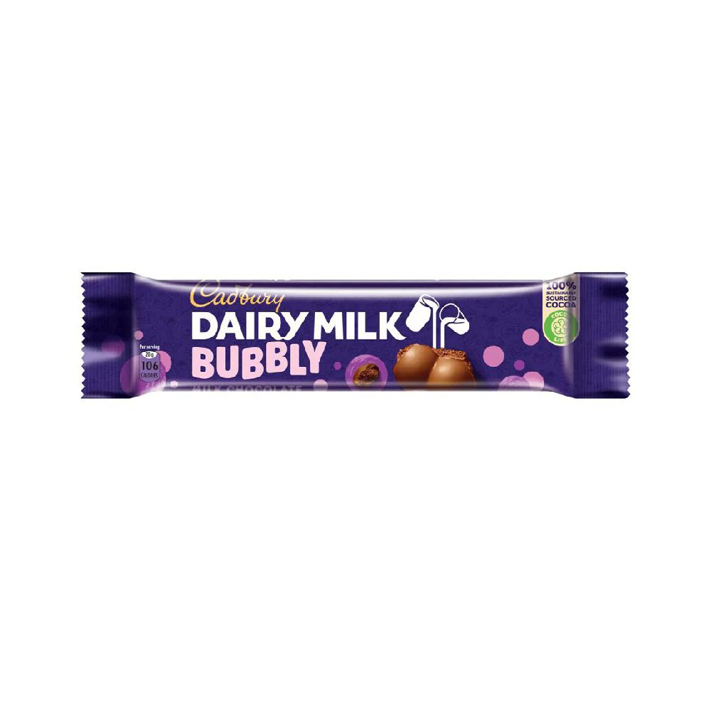 Picture of Cadbury Dairy Milk Bubbly Chocolate 13.5GM 