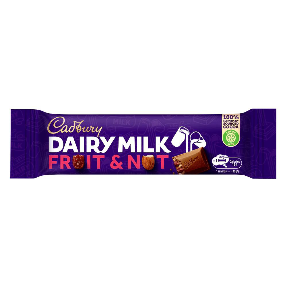Picture of Cadbury Dairy Milk Fruit & Nut Chocolate 30GM