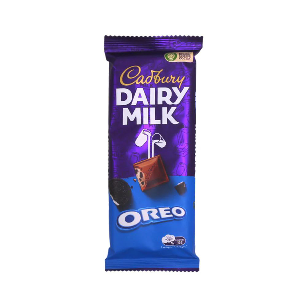 Picture of Cadbury Dairy Milk Oreo Chocolate 95GM