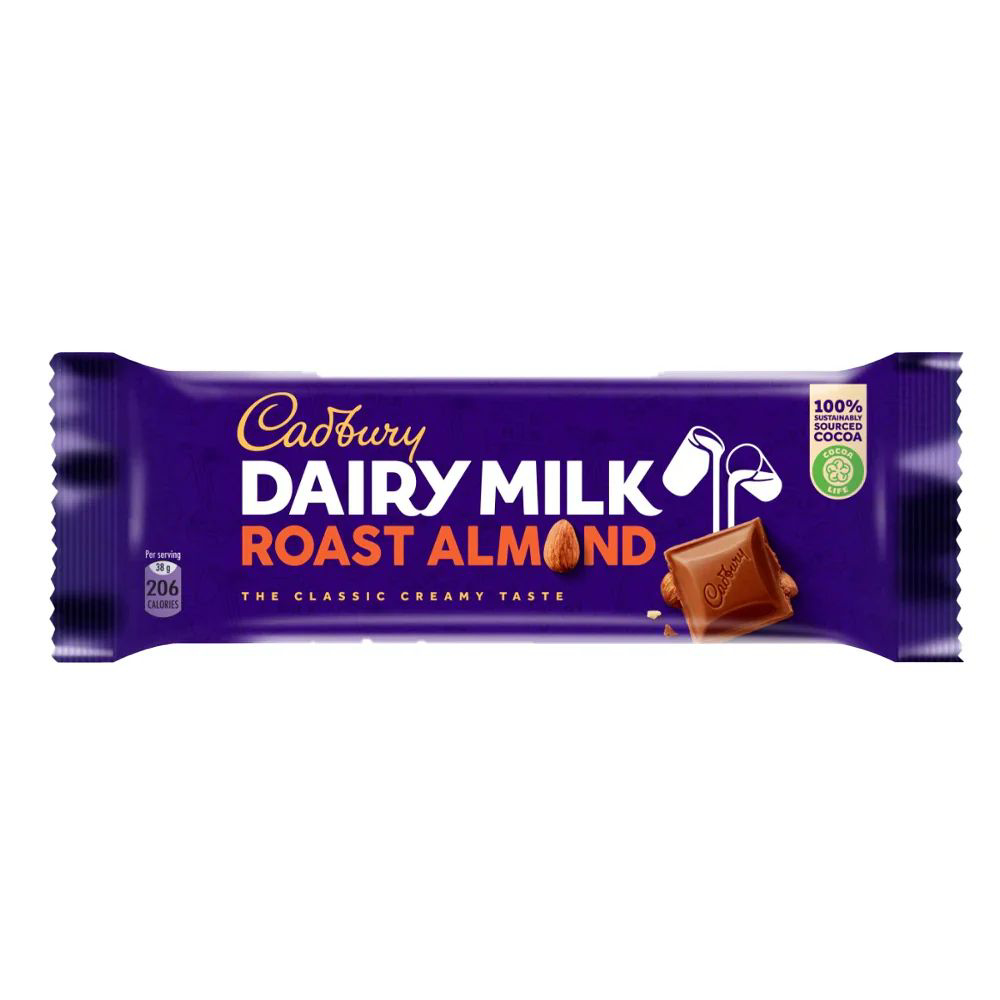 Picture of Cadbury Dairy Milk Roast Almond Chocolate 38GM