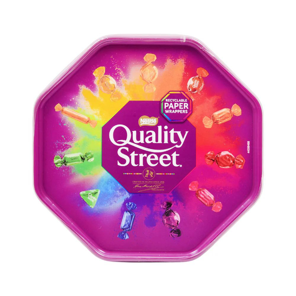 Picture of Nestle Quality Street Chocolate Toffe Tub 550GM