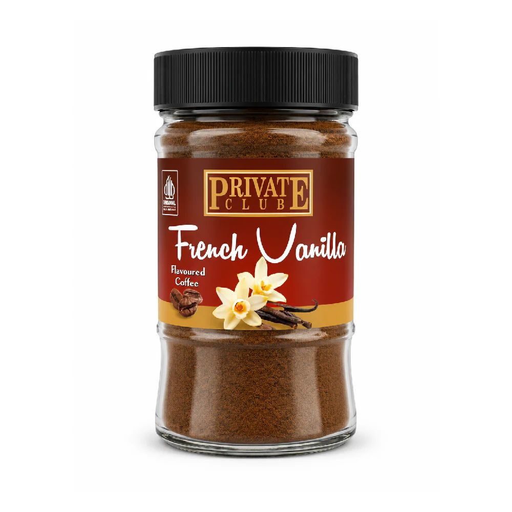 Picture of Private Clube French Vanilla Flavour Coffee Powder 100gm