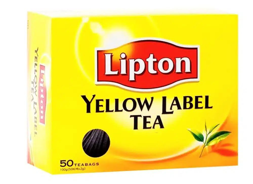 Picture of Lipton Yellow Label 50 Tea Bags 100GM