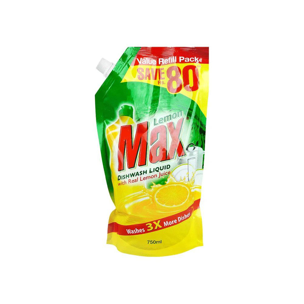 Picture of Lemon Max Dishwash Liquid Cleaner 750ml