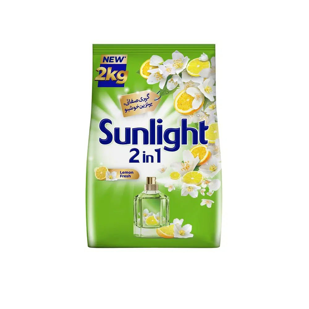 Picture of Sunlight 2in1 Washing Powder Green 4kg