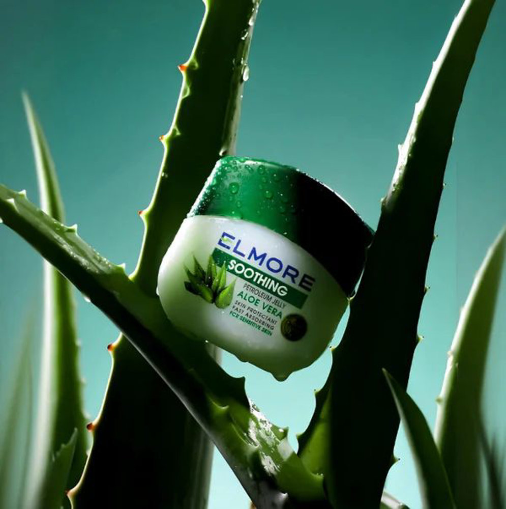 Picture of Elmore Soothing Petrolium Jelly Aloe Vera 50 Ml