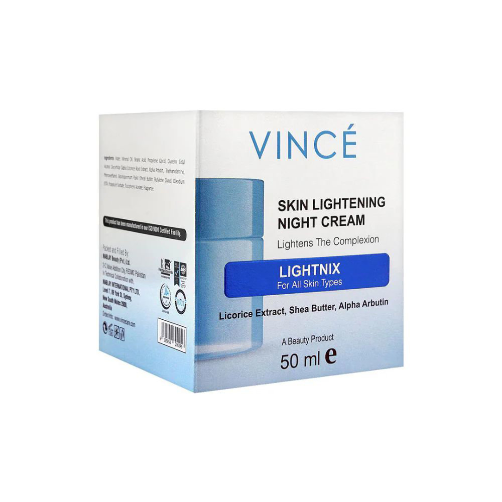 Picture of Vince Skin Lighting Night Cream 50ml