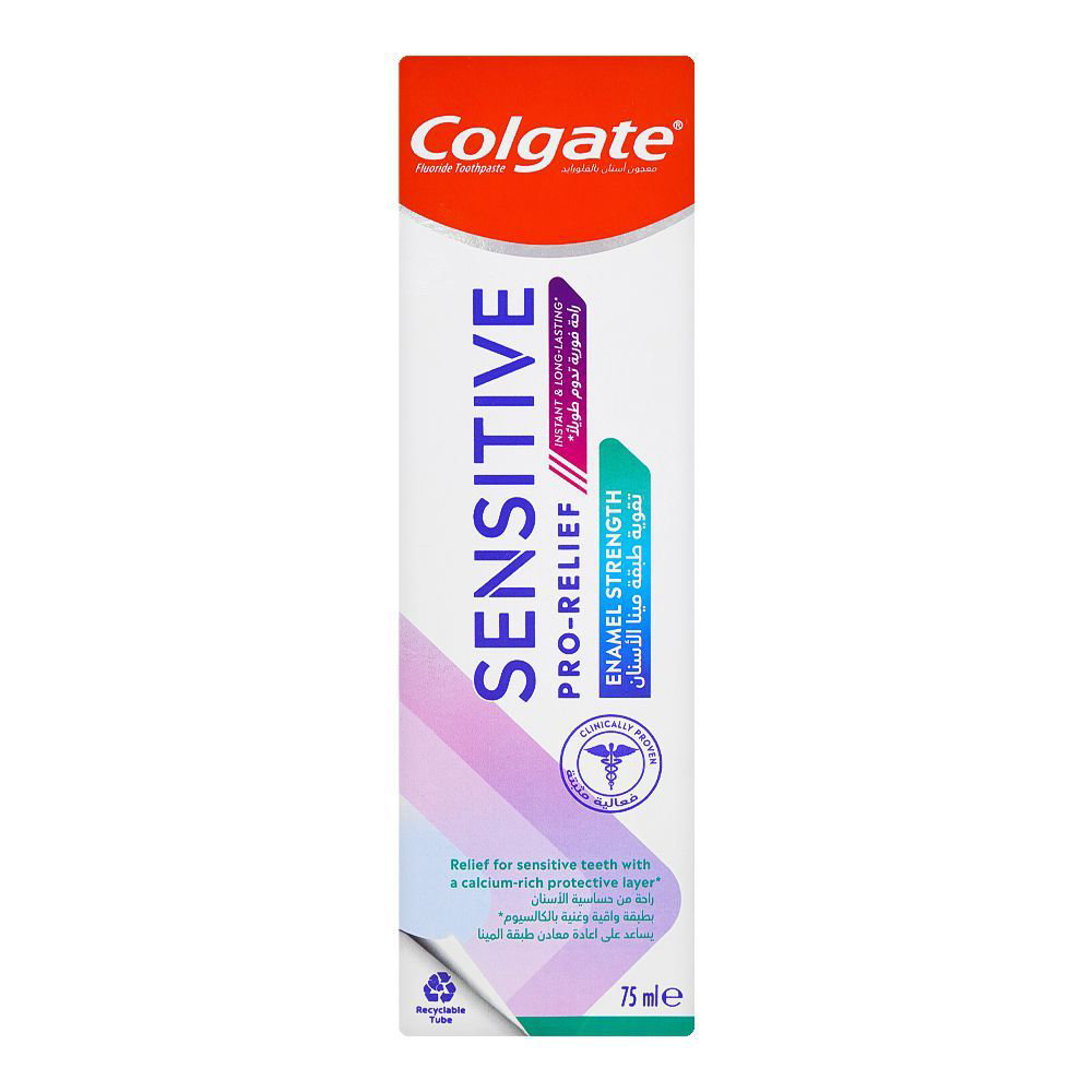Picture of Colgate Sensitive Instant Relif Enamel Strength Tooth Paste 75ml
