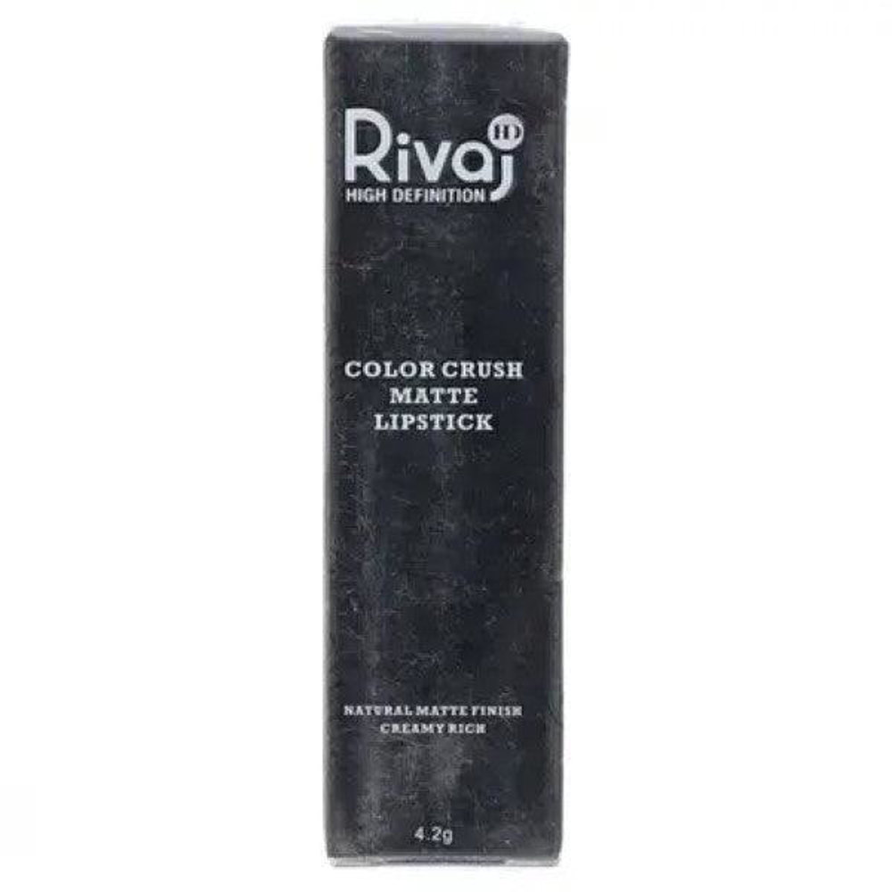 Picture of Rivaj Hd Color Crush Matte Lipstick 01 4.2GM