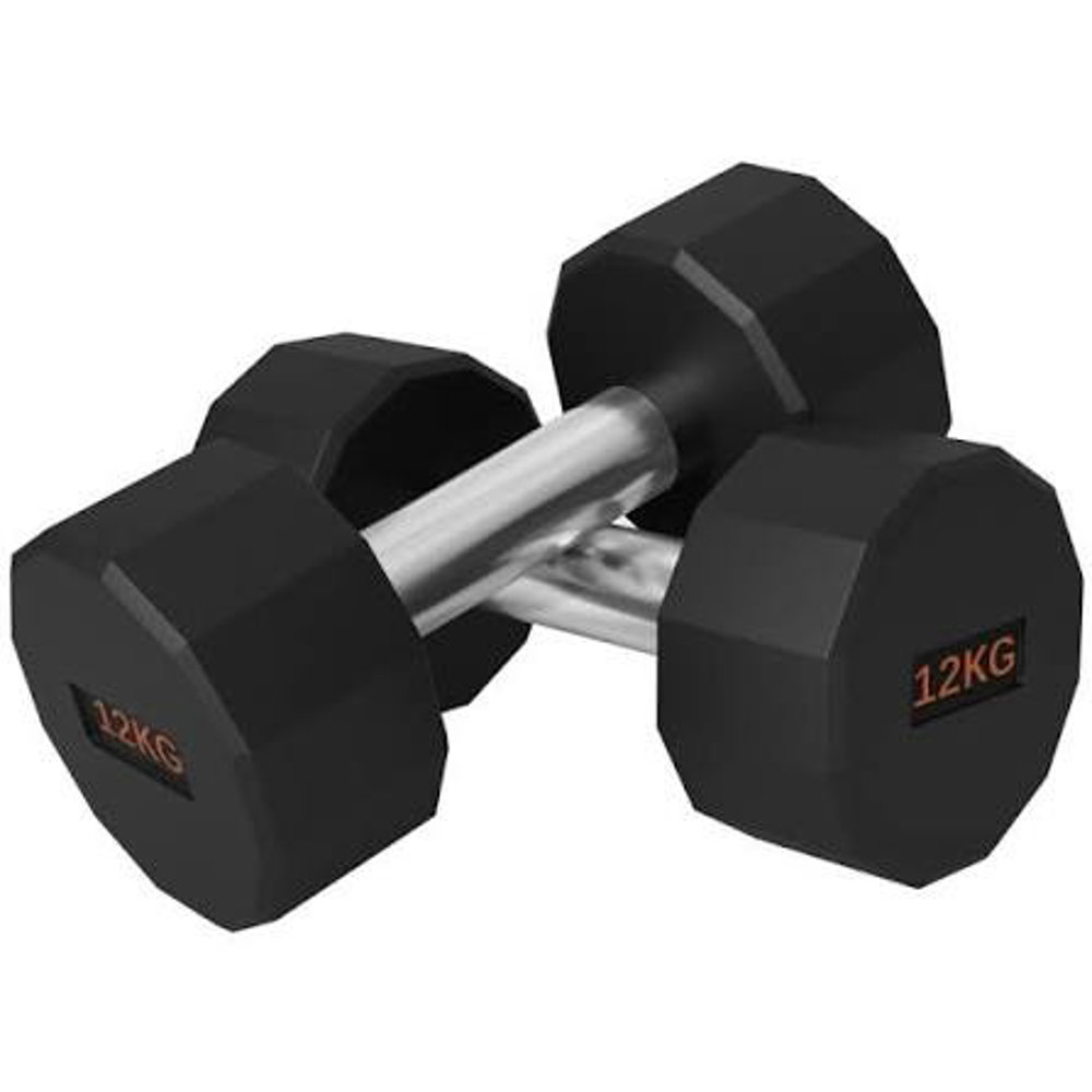 Picture of Dumbbell Rubber 12KG