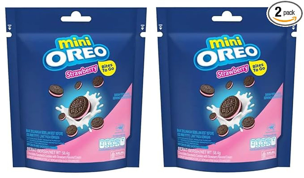 Picture of Mini Oreo Chocolate Biscuit Pouch 58.4GM