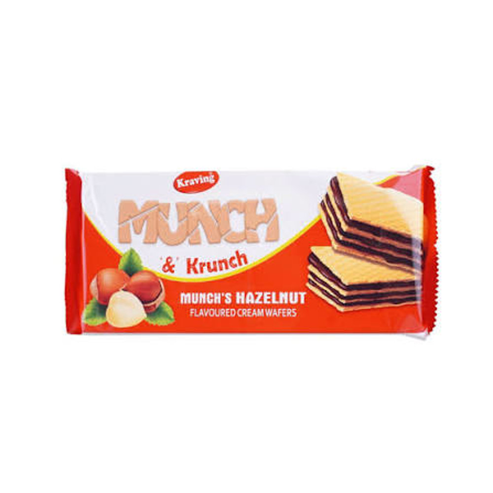 Picture of Kraving Munch & Krunch Hazelnut Wafers 75GM