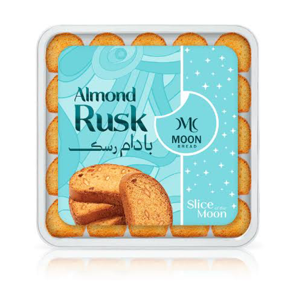 Picture of Moon Bread Almond Rusk Box 220GM