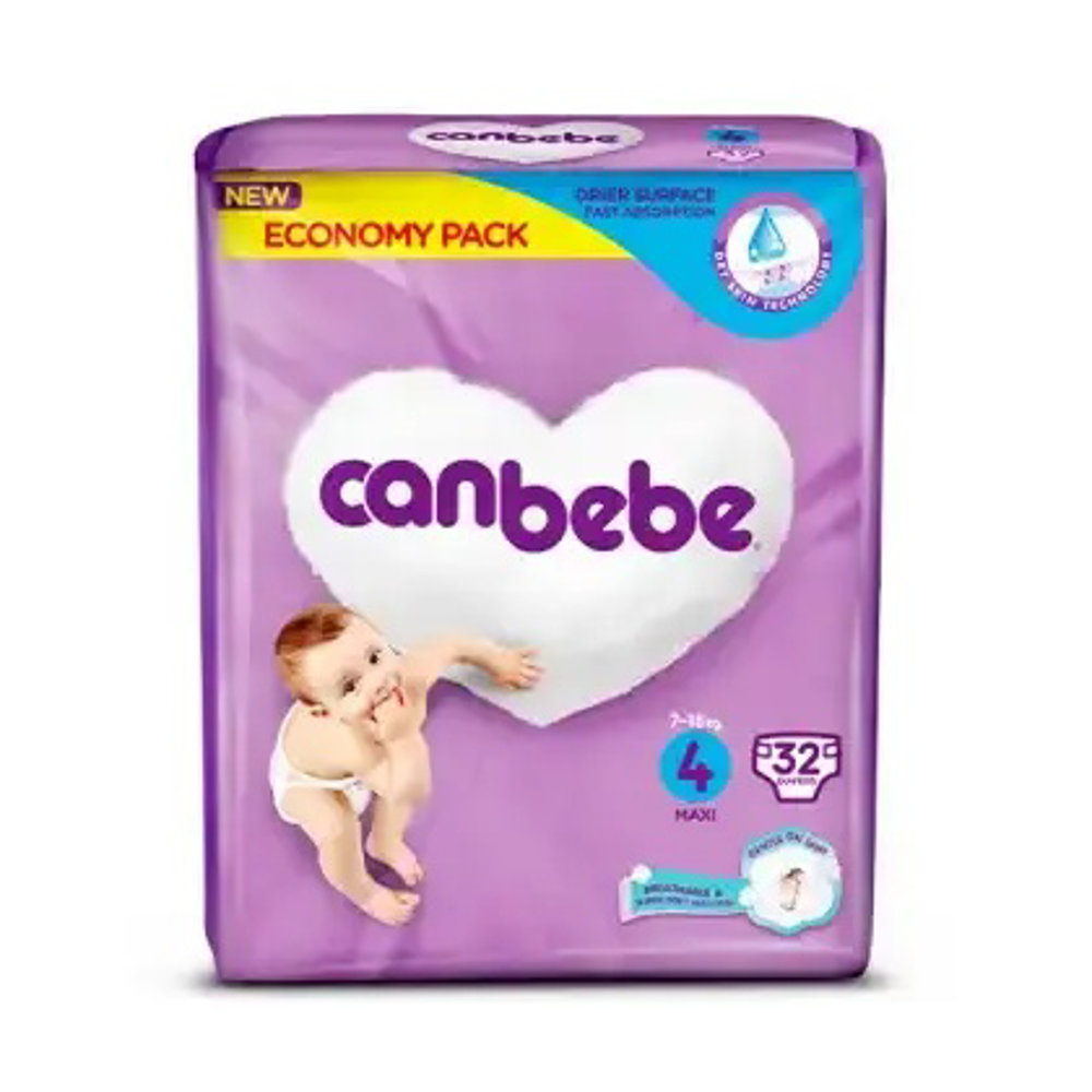 Picture of Canbebe Baby Daiper 4Maxi 32Pcs