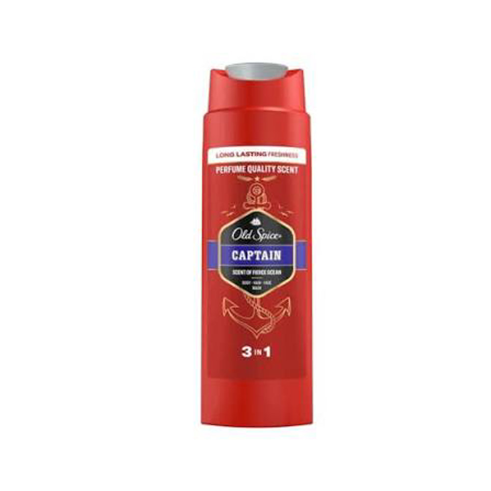 Picture of Old Spice Captain 3in1 Shower Gel  400ML UK