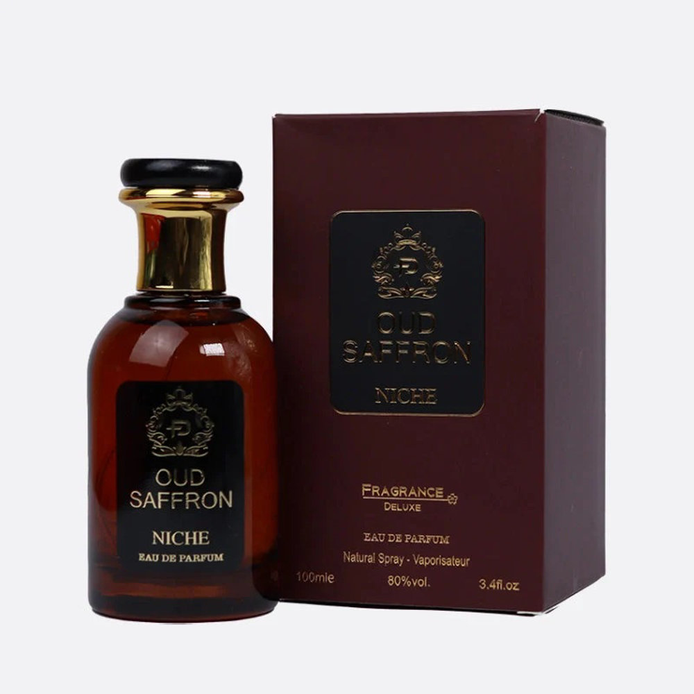 Picture of Oud Saffron Niche Fragrance Delux EDP 100ML